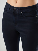 Women Elissa Jeans Boot Cut Fit Blue High Rise
