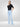 Women Elissa Jeans Boot Cut Fit Ice Blue High Rise
