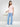 Women Elissa Jeans Boot Cut Fit Light Blue High Rise