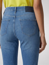 Women Elissa Jeans Boot Cut Fit Light Blue High Rise