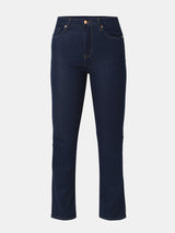 Women Elissa Jeans Boot Cut Fit Blue High Rise
