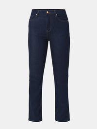 Women Elissa Jeans Boot Cut Fit Blue High Rise