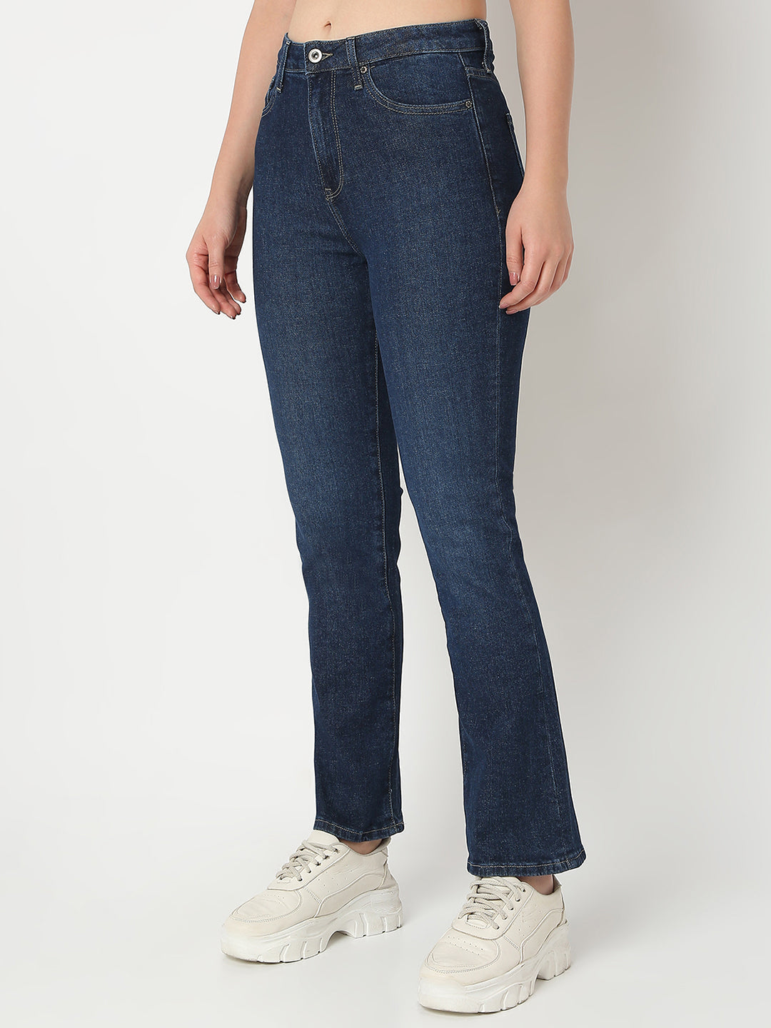 Spykar High Rise Light Fade Jeans For Women