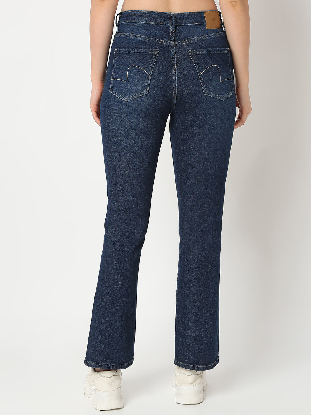 Spykar High Rise Light Fade Jeans For Women