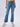 Women Jeans Cut Fit Blue High Rise