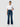 Women Elissa Jeans Boot Cut Fit Dark Blue High Rise
