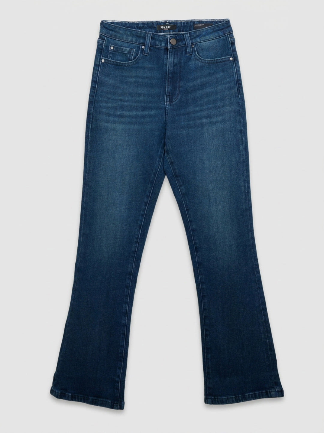 Women Elissa Jeans Boot Cut Fit Dark Blue High Rise