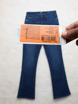 Women Elissa Jeans Boot Cut Fit Dark Blue High Rise