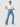 Women Elissa Jeans Boot Cut Fit Light Blue High Rise