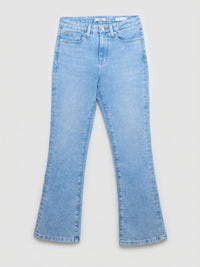 Women Elissa Jeans Boot Cut Fit Light Blue High Rise