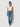 Women Elissa Jeans Boot Cut Fit Vintage Blue High Rise