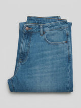 Women Elissa Jeans Boot Cut Fit Vintage Blue High Rise