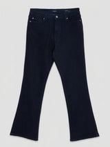 Women Elissa Jeans Boot Cut Fit Dark Blue High Rise