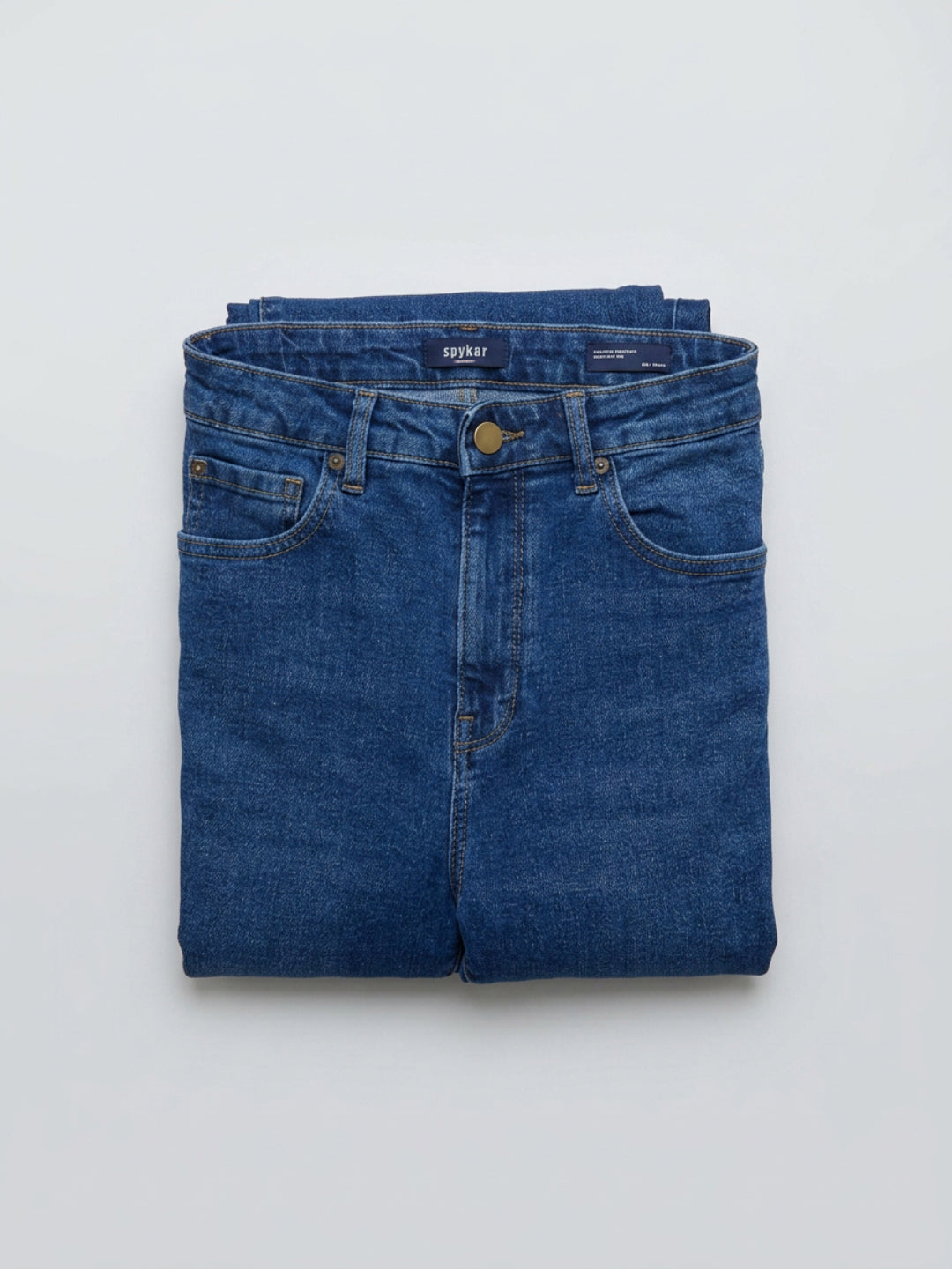 Women Elissa Jeans Boot Cut Fit Dark Blue High Rise