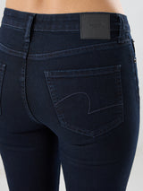 Women Emma Jeans Slim Fit Dark Blue Mid Rise