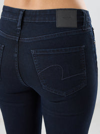 Women Emma Jeans Slim Fit Dark Blue Mid Rise
