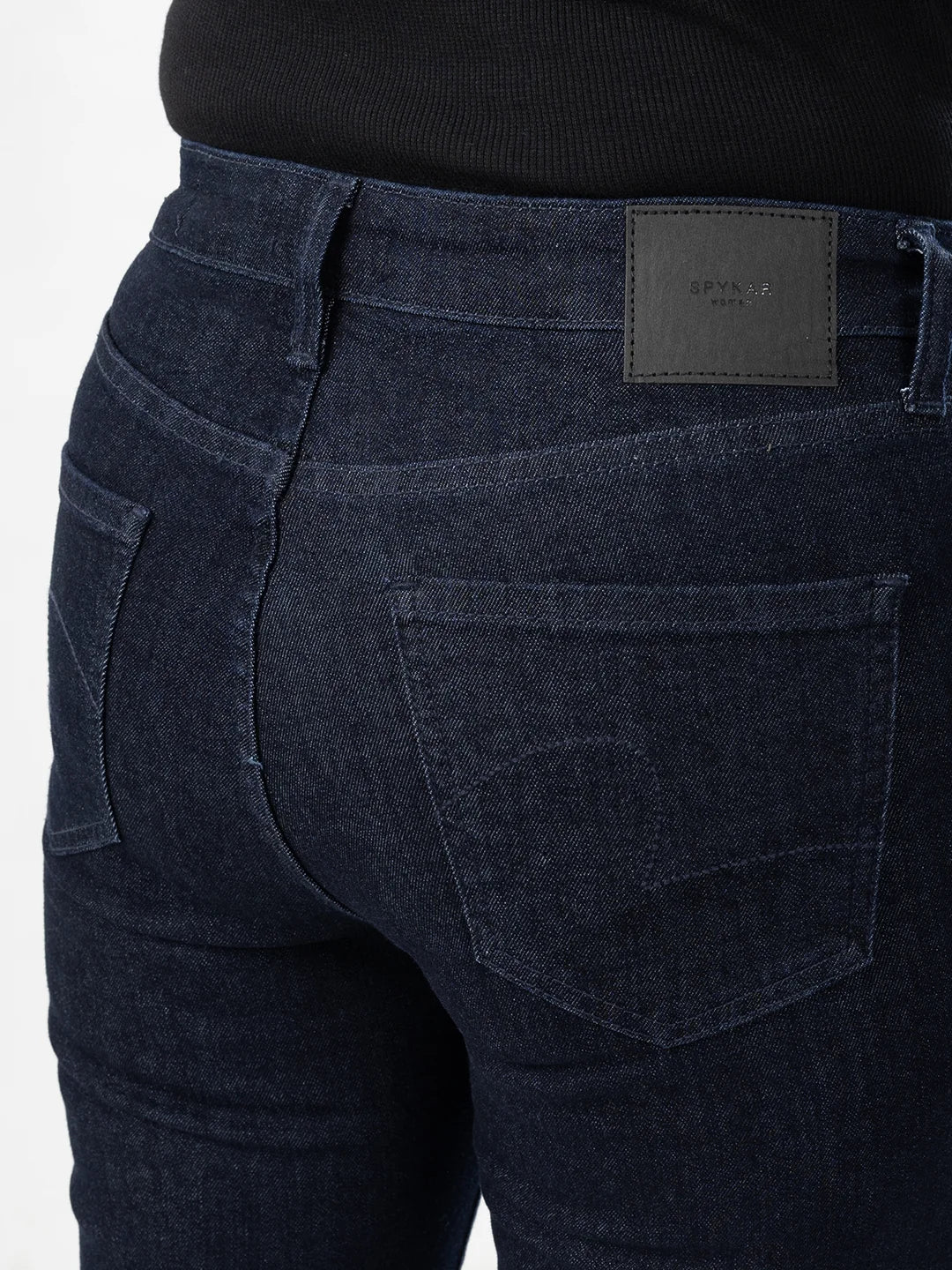 Women Emma Jeans Slim Fit Blue Mid Rise