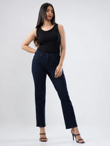 Women Emma Jeans Slim Fit Blue Mid Rise