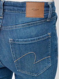 Women Emma Jeans Slim Fit Dark Blue Mid Rise