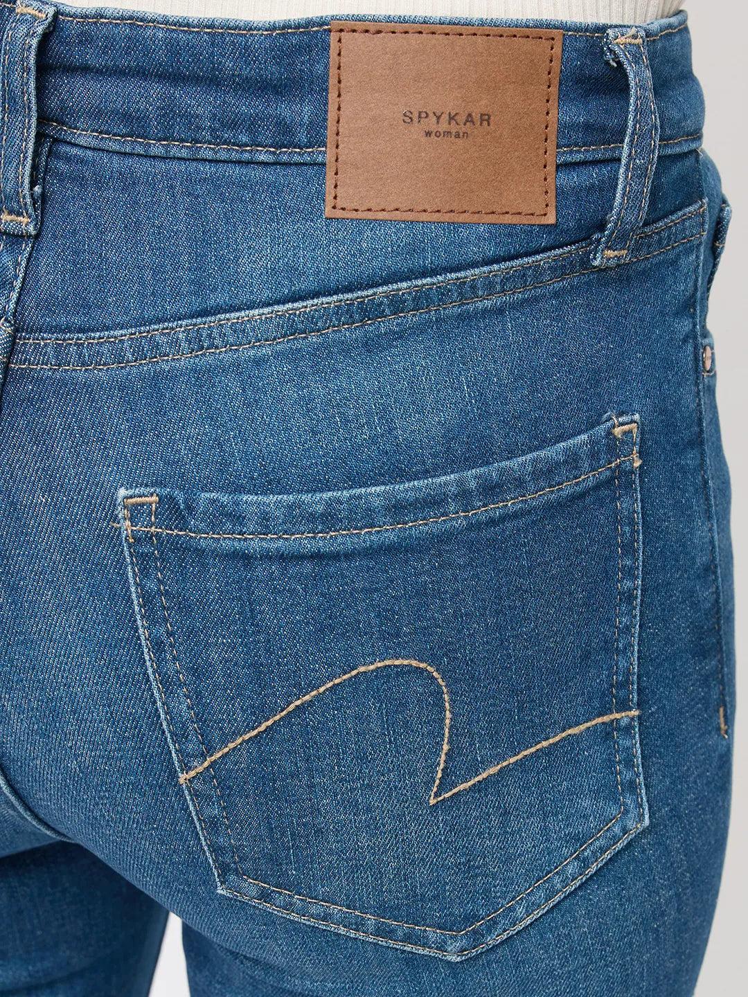 Women Emma Jeans Slim Fit Dark Blue Mid Rise