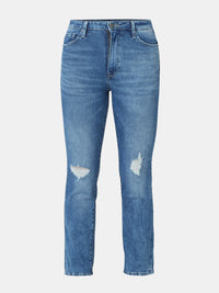 Women Emma Jeans Slim Fit Mid Blue Mid Rise