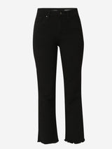 Women Emma Jeans Slim Fit Jet Black Mid Rise