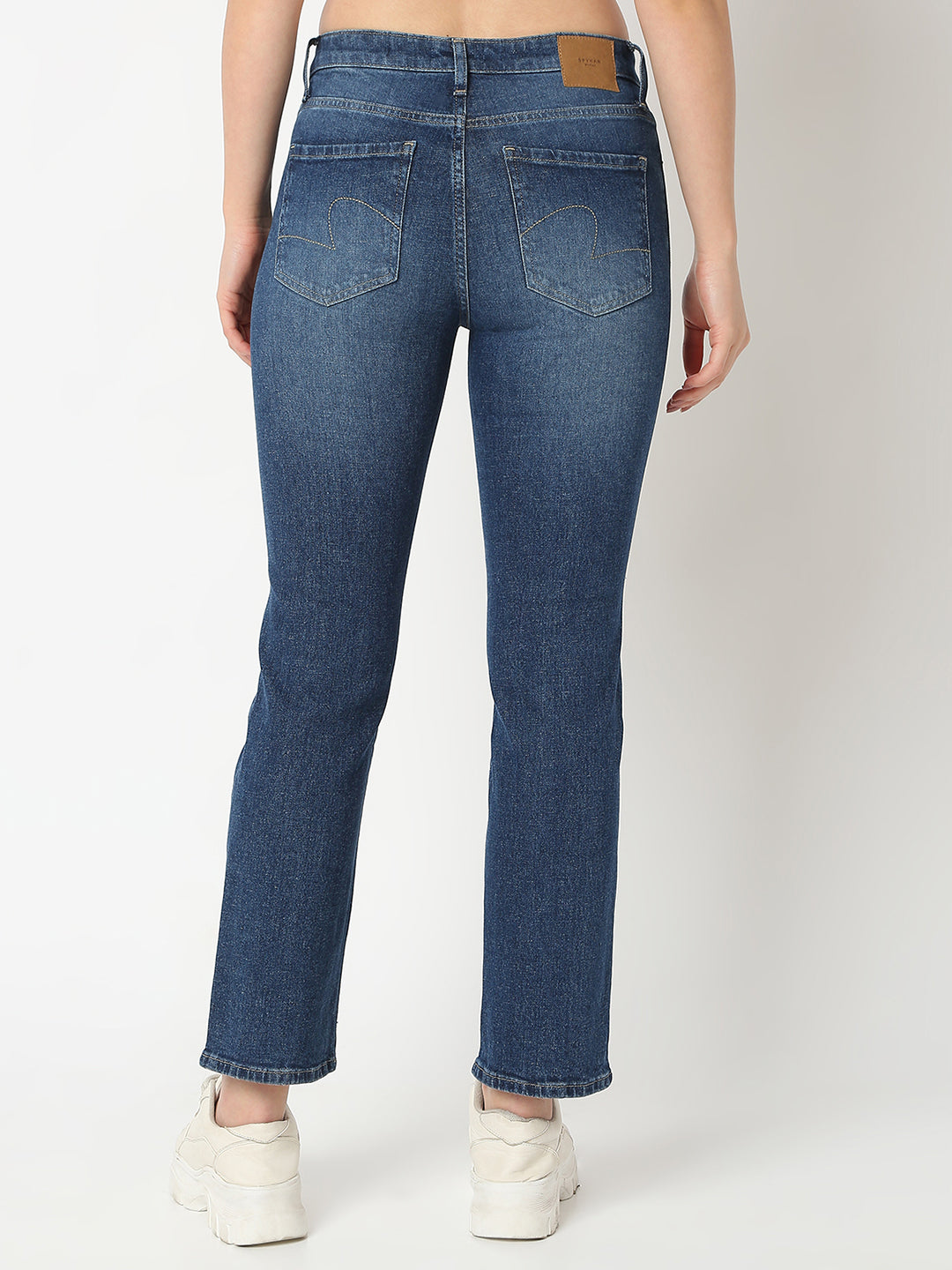 Spykar Slim Fit Light Fade Jeans For Women