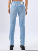 Women Emma Jeans Slim Fit Blue Mid Rise