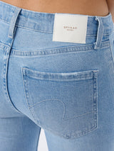 Women Emma Jeans Slim Fit Blue Mid Rise