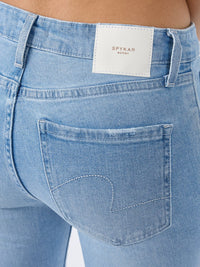 Women Emma Jeans Slim Fit Blue Mid Rise