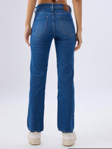 Women Emma Jeans Slim Fit Blue Mid Rise