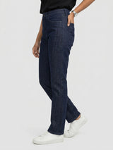 Women Emma Jeans Slim Fit Blue Mid Rise