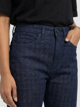 Women Emma Jeans Slim Fit Blue Mid Rise