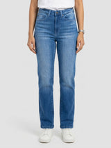 Women Emma Jeans Slim Fit Mid Blue Mid Rise
