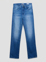 Women Emma Jeans Slim Fit Mid Blue Mid Rise