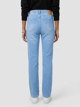 Women Emma Jeans Slim Fit Light Blue Mid Rise