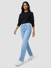Women Emma Jeans Slim Fit Light Blue Mid Rise
