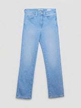 Women Emma Jeans Slim Fit Light Blue Mid Rise