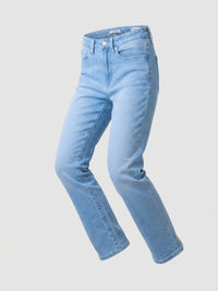 Women Emma Jeans Slim Fit Light Blue Mid Rise