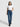 Women Emma Jeans Slim Fit Mid Blue High Rise