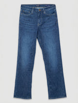 Women Emma Jeans Slim Fit Mid Blue High Rise