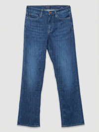 Women Emma Jeans Slim Fit Mid Blue High Rise