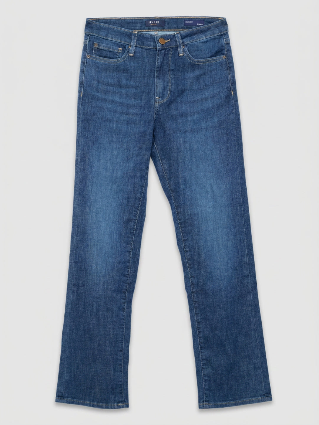 Women Emma Jeans Slim Fit Mid Blue High Rise