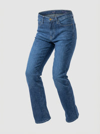 Women Emma Jeans Slim Fit Mid Blue High Rise