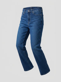 Women Emma Jeans Slim Fit Mid Blue High Rise