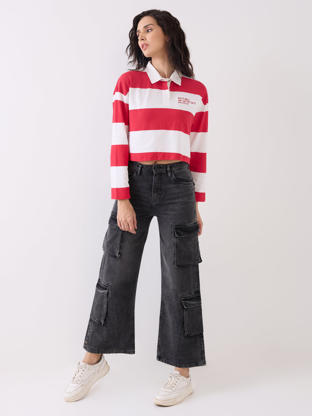 Spykar Black High Rise Boot Cut Casual Jeans For Women