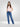 Women Amora Jeans Mom Fit Dark Blue Mid Rise