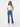 Women Elissa Jeans Boot Cut Fit Mid Blue High Rise