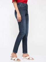 Women Alexa Jeans Super Skinny Fit Blue High Rise
