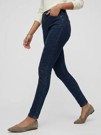 Women Alexa Jeans Super Skinny Fit Dark Blue High Rise